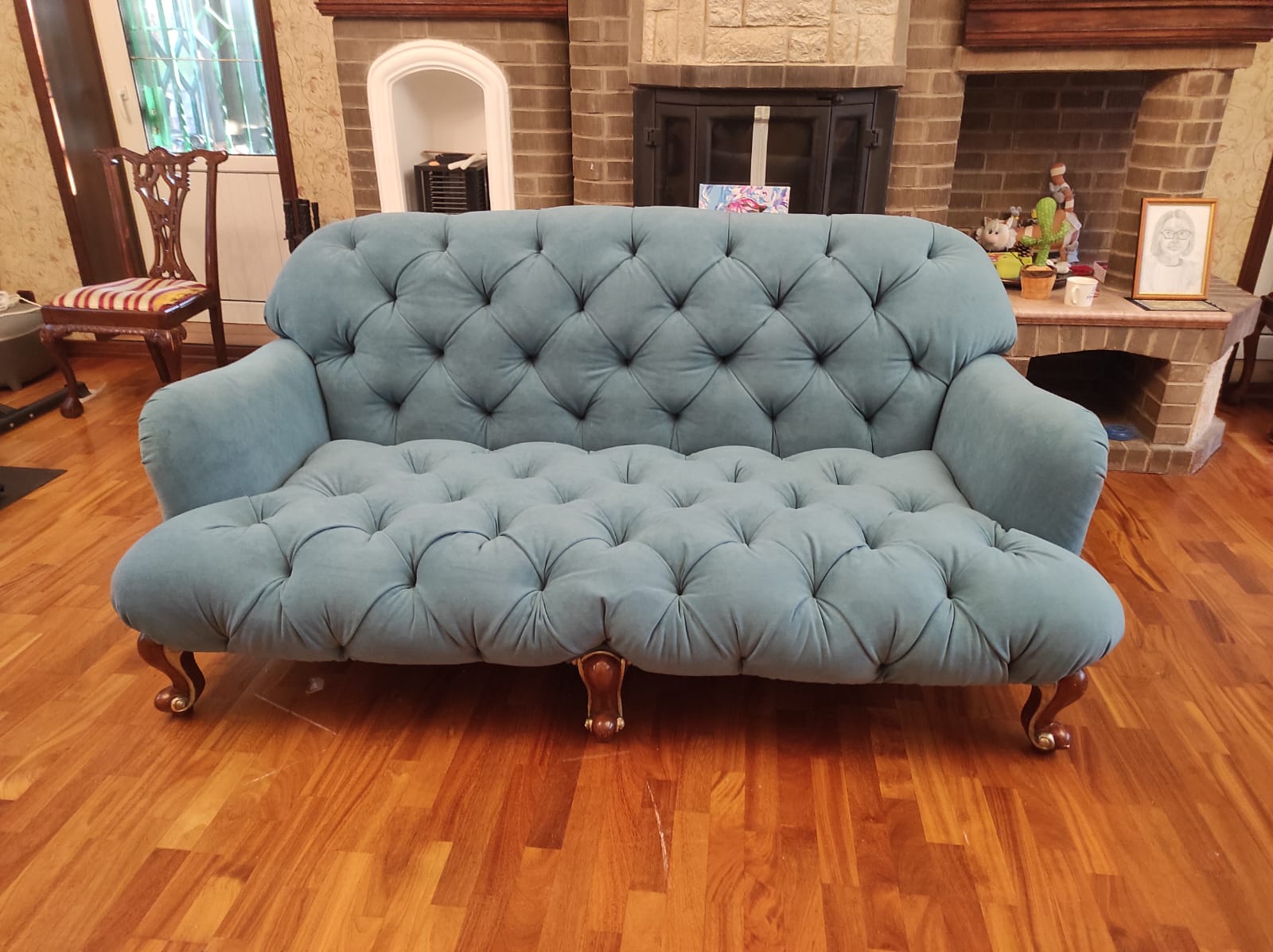 Перетяжка дивана. Курская