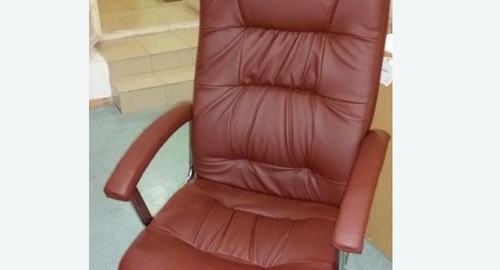 Обтяжка офисного кресла. Курская